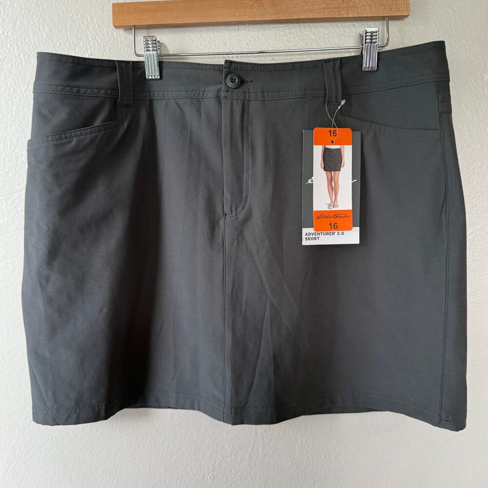 NEW! Eddie Bauer size 16 Adventurer 2.0 Skort - Picture 2 of 10